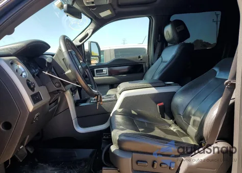 2012 Ford F150 Supercrew из США, поврежденный, VIN 1FTFW1EF1CFC62106